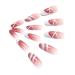 Brishow Coffin Pink Artificial Nails - 24pcs Ballerina Acrylic Press On Full Cover for Women & Girls - Fast International Shipping - Buy Online on GoSupps.com
