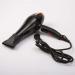 1800W Professional Hair Dryer with Nozzles Ionic Salon Powerful Hairdryer DC Motor Fast Blow Dryer with 3 Heat 2 Speed Cool Shot 1.8m Long Cable Quiet Black for Home and Salon Men and Women Small - Buy Online on GoSupps.com