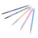 minkissy Sets Stippling Pen Stipple Pen Reusable Nail Art Tools Stainless Steel Nail Art Tools Kit De Manicura Nail Dotting Pen Uv Gel Pen Manicure Pull Pen Nail Brush Paint Pen