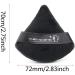 1/2 Pcs Hot Fashion Velvety Texture Washable Lightweight Makeup Puffs Triangle Velvet Powder Puff Mini Face Makeup sponge Face Powder Puff(1 Pc White) - Buy Online on GoSupps.com