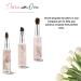LilyLeaf 3-in-1 Makeup Brushes Kit for Eyeshadow, Brows, and Lips - Portable and Stackable Magnetic Brushes - Travel-Friendly Beauty Set - Buy Online on GoSupps.com