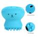 Silicone Jellyfish Octopus Face Cleansing Brush - Blue - Buy Online on GoSupps.com