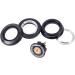 QOONESTL Mountain Bike 4444S Headset 44mm 1-1/8 - Black Aluminum Semi-Integrated Bicycle Headset Kit - Buy Online on GoSupps.com