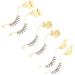 Beavorty 3 Pairs Fake Eyelash Applicator Tool - Delicate Lash Curler for Extensions & Mascara | Easy False Lashes Application - Buy Online on GoSupps.com