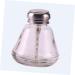  SOESFOUFU Refillable Glass Bottle Shaped for Nail Polish Remover with 180ml Pressure Pump Bottle for Liquid Storage - Buy Online on GoSupps.com