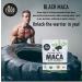 Black Maca 500mg - Organic Non-GMO Vegan Capsules for Whole Body Wellness | 60 Count Supplement - Buy Online on GoSupps.com