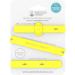 Matchstick Monkey Antimicrobial Silicone Holder Strap - 55cm Yellow - Buy Online on GoSupps.com
