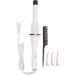 Automatic Curling Iron 1 Inch Ionic Hair Curler Self Rotating Curling Iron with Long Barrel for Waves and Curls Anti Tangle Rotating Curling Wand for Hair Styling White - Buy Online on GoSupps.com