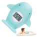 Baby Bath Tub Thermometer - Floating Bathing Toy with Room Temperature Display - Fun Whale Design - Ideal Gift for Newborns and Mothers - Buy Online on GoSupps.com