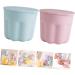 FOMIYES 10 Sets Makeup Brush Cleaner Bowl Kit - Pp Washing & Rinsing Tool for Beauty and Makeup Brushes - International Shipping Available - Buy Online on GoSupps.com