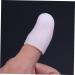 Garneck 2 PC Silicone Thumb Protector & Finger Tips Cover - White Finger Guards & Extended Toe Sleeve for Ultimate Comfort - Buy Online on GoSupps.com