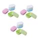 Ciieeo 12 Pcs Box Soap Case Soap Travel Container Soap Holder Dish Soap Bathroom Soap Suction Cup Soap Dish Soap Bar Case Shampoo Draining Soap Dishes for Bar Soap Drain With Cover