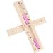 15 Minute Sauna Hourglass & Accessories Set - Wooden Wall Clock with Rotating Hourglass & Pink Sand | Perfect for Home Sauna | International Shipping Available - Buy Online on GoSupps.com