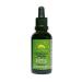 Chlorophyll drops vegan (made of alfalfa) natural without additives 50 ml brown las bottle with glass pipette bonemis (2 Pack)