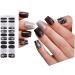 Ruarby Long French False Nails Stick On Nails Nail Gradient Press on Nails DIY Art Accessories Display for Personal Style - Buy Online on GoSupps.com