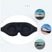 Ultra Soft Blackout Sleep Mask for Men and Women - Comfortable Eye Shade Cover for Travel, Nap, and Sleeping - Buy Online on GoSupps.com