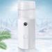 LALADEFIEE 1pc Hydrating Instrument Sprayer Mini Face Steamer Mini Mister Electric Facial Mister White Abs - Buy Online on GoSupps.com