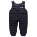 Maeau Baby Boys Girls Snow Ski Bib Snowsuit Pants Toddler Winter Pants Windproof Trousers Bottoms Snow Bib Overalls 6M-4Y Tag 100/24 M Sweatpants A-navy Blue