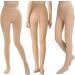 Yisemeya Women's Compression Stockings - 20-30 mmHg Medical Support for Varicose Veins & Edema | Long Compression Tights with Open Toe - Buy Online on GoSupps.com