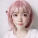 Shop Light Pink Short Straight Wave Wig for Students | Europe & America Shipping - Ms. Headgear - Buy Online on GoSupps.com