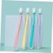 Shop Goohochy 4-Piece Soft Cotton Toothbrush Set for Sensitive Gums - Silk Travel Oral Care | Japanese Style - Buy Online on GoSupps.com