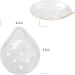 9-Hole Plastic Eye Patches - Breathable & Comfortable Eye Protection for Kids & Adults | Perfect for Eye Surgery Recovery - Buy Online on GoSupps.com