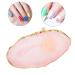 Resin Plastic Plate Dekaim Resin Mini Nail Art Gel Polish Color Mixing Plate Tips Display Holder Manicure Tool(Pink) - Buy Online on GoSupps.com