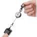 Diyeeni Portable Billiards Pool Cue Chalk Holder - Retractable Cord, Key Ring - Pool Cue Case Accessory - Buy Online on GoSupps.com