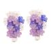 DOITOOL Hair Accessories for Women Wedding Baby Girl Hair Clips Party Hair Clip Crystal Hair Charms Hair Claw Clips for Women Bobby Floral Alligator Hair Clips Fashion Woman Side Clip