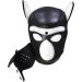Yiqin RWSX Soft Latex Dog Mask - Removable Mouth & Ears Perfect for Halloween & Petplay - International Shipping Available - Buy Online on GoSupps.com