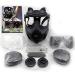 WorldShopping4U Tactical Airsoft Paintball Full Face Protection Dual Fan Mask M50 BK - Ultimate Comfort & Safety - Buy Online on GoSupps.com