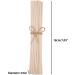 Ryaupy 100 Rattan Sticks for Room Fragrance - Refill Pack for Essential Oils & Diffusers - Black & Natural Colors - Buy Online on GoSupps.com