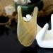 SH-CHEN White Buffalo Horn Plate Scraping Board Body General Shaving Artifact Female Meridian Lymphatic Detoxification U Line Eye Acupuncture Scraping Fine Texture Accessories - Buy Online on GoSupps.com
