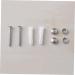 Angoily 3pcs 5 Kitchen Hooks Pegs Coat Hangers 5 Pegs Door Back Hooks Over The Door Hangers mediumx3pcs Silverx3pcs - Buy Online on GoSupps.com