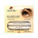 Ultra Thick Individual Eyelash Cluster Eyelashes False Lashes Knotted Lash Extensions (SHORT 8MM)
