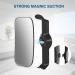3X Magnification Shower Mirror with Razor Holder, 360 Swivel - Bathroom Accessories for Men & Women - 11 Larger Size - Includes 3pcs Adhesive Hooks - Black - Buy Online on GoSupps.com