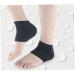 Ipetboom High Heel Socks Dry Feet Socks High Heel Protectors Black Sock Black Gel Black Heel Open Toe Heel Moisturizing Sock Heel Sleeves for Cracked Heels Heel Absorbers Insole Spa - Buy Online on GoSupps.com