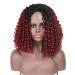 African Wig Headgear for Ladies - Two-Color Split Small Hair WIG | Shop Stylish & Unique Designs Online - Buy Online on GoSupps.com