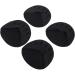 High-Quality Forefoot Shoe Insoles | Soft Elastic Inserts for High Heels & Casual Shoes - Black - Buy Online on GoSupps.com