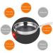 DameCo Induction Pot Saucepan Frying pan Non-Stick Pan Stainless Steel Frying Pan Omelette Pan Breakfast Pot Nonstick Metal Utensil Saucepan Frying Pan (Size : 30CM) () Interesting - Buy Online on GoSupps.com