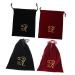 VINTORKY 4pcs Storage Bag Drawstring Hair Dryer Bag Blow Dryer Travel Bag Hair Tools Travel Bag Fabric