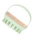 Bcoath shampoo brush scalp peeling brush scalp massage device hair scalp chewel scalp brush scalp massage clothes hair shampoo clothes 8.4x8x7.4cm green