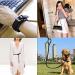 Picheng Black Leather Strap 1 Inch Wide 72 Inches Long - Ideal for Pet Collars, Traction Ropes, Belts, Keychains, Watch Straps, DIY Craft Projects - Buy Online on GoSupps.com