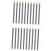 SKISUNO Eye Makeup 100pcs Makeup Brush Tools Eyeliner Applicator Tool Disposable Eyeliner Set Lipstick Liquid 10X0.5X0.5cm White - Buy Online on GoSupps.com