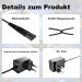 12V Charging Cable Power Supply for Braun Shavers & Silk-EPIL 9 5 7 - International Shipping Available - Buy Online on GoSupps.com