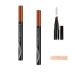 4 Tipped Waterproof Brow Pen Eyebrow Pencil with 4 Micro-Fork Tip Long-Lasting Smudgeproof Natural Eye Brow Pencils for Women Liquid Eyebrow Pencil Dark Brown