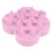 Sewoart Shampoo Massage Buzzing Kamm massager Shampoo brush for hair head skin massage scalp massage Brush Brush massage brush for the scalp peeling for the scalp 7x6.5x3cm pink