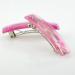 2pcs rectangular patent clasp 52x12 in pink - Made in Germany - WeLoveBeads