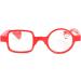 Kodilin Round Square Reading Glasses for Men & Women - Anti-Blue Light Spring Hinge Multiple Strengths (1.0 to 3.5) - Red 2.00 - Perfect for Computers & Gaming - Buy Online on GoSupps.com