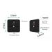 Bonlala Smart BMI Scale | Bluetooth Bathroom Scale with 13 Body Composition Analysis | Accurate Digital Scale for People | 400lbs Capacity | Black - Buy Online on GoSupps.com